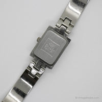 Yves Vintage Rocher reloj para ella | Reloj de pulsera de acero inoxidable