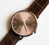 Oro rosa sinobi vintage reloj para mujeres | Relojes de cuarzo de lujo
