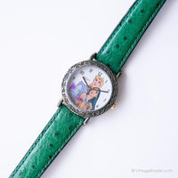 Vintage Pocahontas und Kapitän John Smith Uhr durch Timex