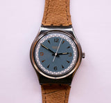 1991 ASCOT GX117 swatch Guarda | Eleganti blu degli anni '90 Eleganti swatch Guadare