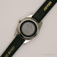 Joya de Reymand Black Vintage reloj | Tono plateado elegante reloj para ella