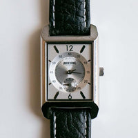 Luxus Laurent Dornel Uhr | Square Silver-Tone Vintage-Frauen Uhr