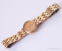 Montre à bracelet Sandoz vintage pour les dames | Quartz suisse à tons d'or montre