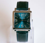 Blue Dial Joan Rivers Classics reloj Vintage | Cuarzo de tono plateado reloj