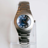 Settore Crystal Sapphire 770 orologio in quarzo vintage | Orologi tono d'argento