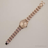 Vintage Minimalistic Watch for Ladies | Casual Rose-gold Wristwatch