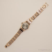 Minimalista vintage reloj para damas | Reloj de pulsera informal de rosa dorado