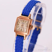 UMF Ruhla German Mechanical Watch for Women Gold Plated Case