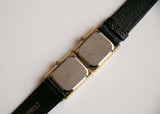 Double Gold-Tone XANADU Watch | Vintage Quartz Watch For Ladies