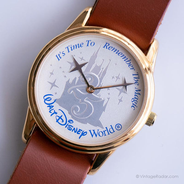 Walt vintage Disney 25 aniversario mundial reloj | Disney Coleccionable
