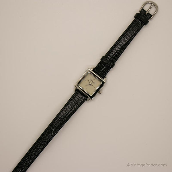 Vintage Rectangular Watch by Référence | Silver-tone Watch for Her ...
