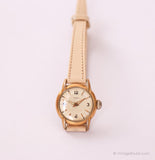 Consul Mechanical Ladies Vintage Watch | Gold-tone Swiss Watch for Women