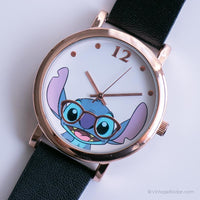 Vintage Lilo and Stitch Watch | Rose-gold Disney Watch for Her