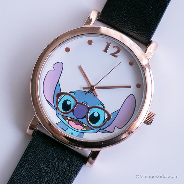 Vintage Lilo and Stitch Watch  Rose-gold Disney Watch for Her – Vintage  Radar