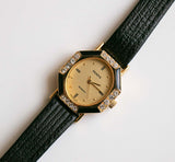 Orologio exacta tono d'oro vintage | Orologio regalo di lusso per donne