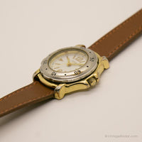 Vintage bicolore Guess montre Pour elle | Montre-bracelet de marque rétro