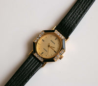 Orologio exacta tono d'oro vintage | Orologio regalo di lusso per donne