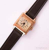 Jahrgang Ruhla 14K Gold plattiert Uhr für Frauen | Seltener Deutsch Uhr