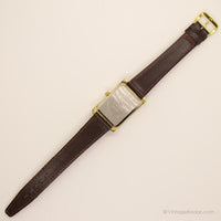 Pierre Cardin rectangulaire vintage montre | Date d'or des années 90 montre
