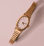 سيدات النغمة الذهبية Timex ساعة الكوارتز 377 BA Cell | الساعات الأمريكية