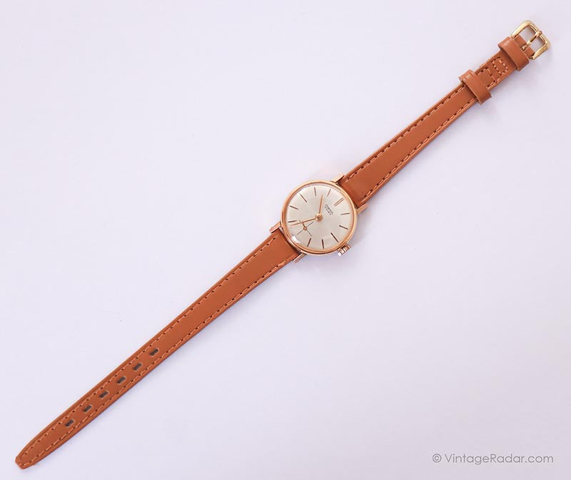1960s Consul 17 Rubis Swiss-Made Watch for Women Gold Plated Incabloc ...