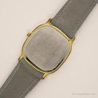 Tono d'oro vintage Junghans Guarda | Orologio da polso da datta rettangolare