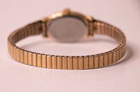 Gold-Tone Ladies Timex Quartz Watch 377 BA Cell | USA Watches