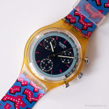 1993 Swatch SCK100 comodín reloj | Caja y papeles originales Swatch