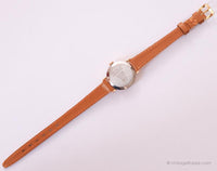 1960 Consul 17 Rubis hecho suizo reloj para mujeres chapado en oro Incabloc