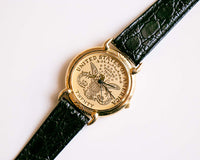 United States of America Vintage montre | Quartz Gold-Coin USA montre