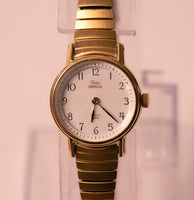 Damas vintage Timex Indiglo reloj Movimiento de cuarzo celular CR 1216