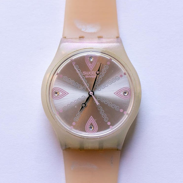 2008 Tears Pearly Sujv101 swatch Gelatina orologio per donne | Quarzo svizzero