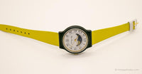 Vintage Yves Renaud Moonphase Watch per lei | Retro Designer Watch