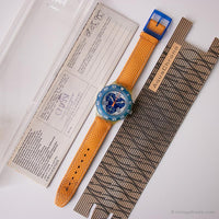 1995 Swatch SEK104 ORANGE JUICE Watch | Original Box and Papers