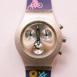 2000 Arctic Dream YMS1004 swatch سخرية | سويسري Chronograph راقب