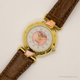 North West Blue Quartz Watch for Her | Gold-tone Ladies Wristwatch