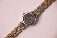 Timex Moda de dos tonos reloj para mujeres indiglo cuarzo reloj