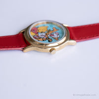 Vintage Winnie and Friends Watch | Retrò Disney Time Works Owatch da polso