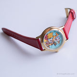 Vintage Winnie and Friends Watch | Retrò Disney Time Works Owatch da polso