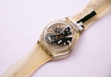 1996 swatch النسخ الأصلية con-fusion GK222 | 90s خمر swatch راقب