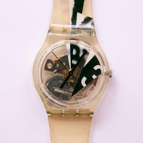 1996 swatch Originalcon-Fusion GK222 | 90er Jahre Vintage swatch Uhr