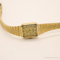 Orologio da tono d'oro vintage per donne | Caravelle di Bulova guarda
