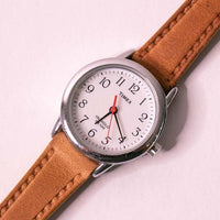 Silberton Timex Indiglo Uhr Für Frauen CR 1216 Cell kein Datum