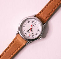 Argenté Timex Indiglo montre Pour les femmes CR 1216 Cellule sans date
