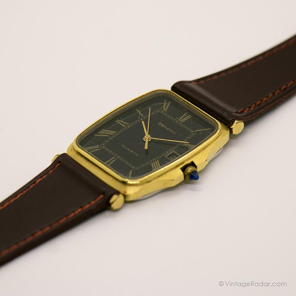 Elegant Zenith Wristwatch | Vintage Gold-tone Luxury Watch – Vintage Radar