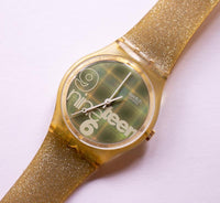 1996 GLITTER GK216 NineTeen Swatch Watch | 90s Cool Vintage Swatch Watch