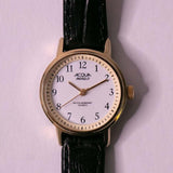 Vintage Acqua von Timex Indiglo Uhr Für Frauen schwarzer Riemen