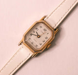 Dames rectangulaires vintage des années 90 Timex Quartz des lymphocytes T montre