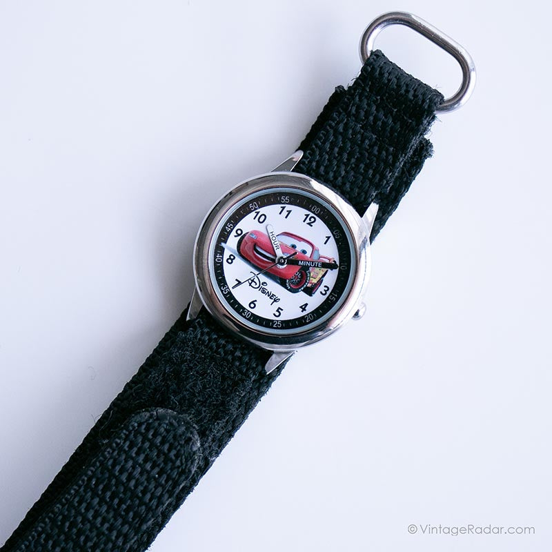 Vintage Lighting McQueen Watch | Cars Watch by Disney Pixar – Vintage Radar