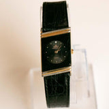 Vintage Meister-Anker Damen Uhr | Schwarzes Zifferblatt Quarz Uhr Für Damen